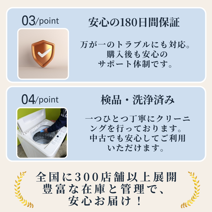 中古家電4点セット (冷蔵庫/洗濯機/レンジ/液晶テレビ)